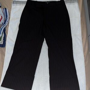 Banana Republic wide leg capri slacks